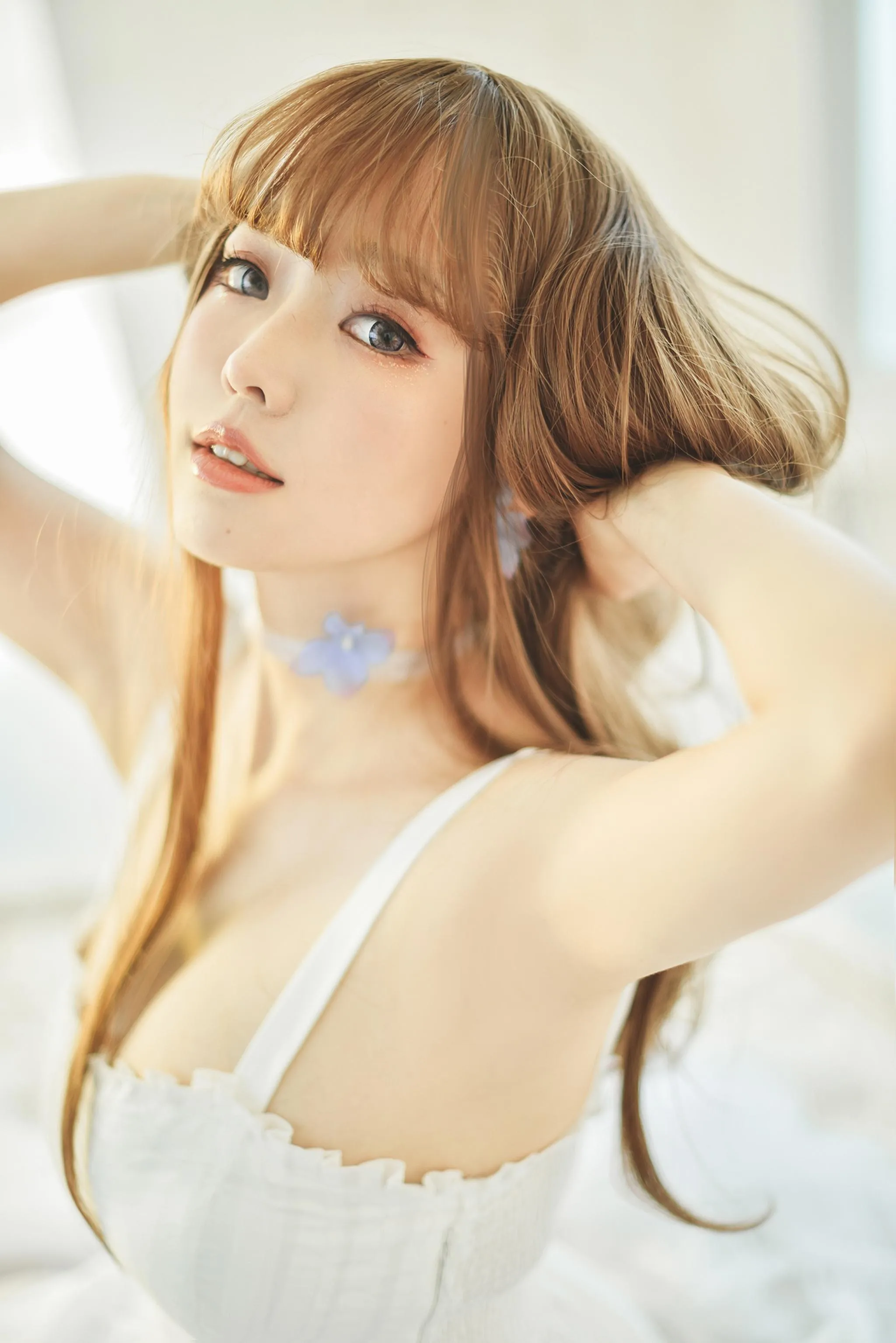 ElyEE子 – NO.76 White Dress [22P]插图3